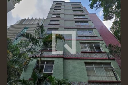 Studio para alugar com 30m², 1 quarto e sem vaga Studio para alugar com 30m², 1 quarto e sem vagaFachada