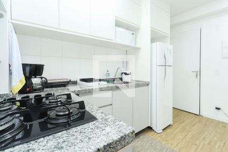 Cozinha de apartamento à venda com 2 quartos, 35m² em Sé, São Paulo