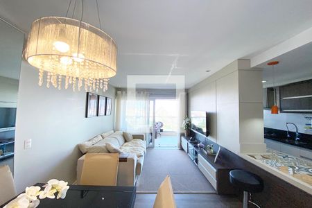 Sala de apartamento à venda com 3 quartos, 105m² em Operário, Novo Hamburgo