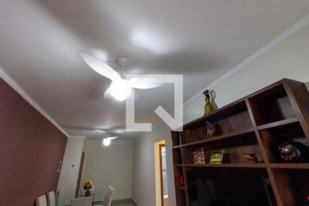 Detalhe da sala de apartamento para alugar com 3 quartos, 80m² em Vila Tupi, Praia Grande