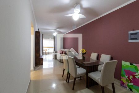 Sala de apartamento para alugar com 3 quartos, 80m² em Vila Tupi, Praia Grande