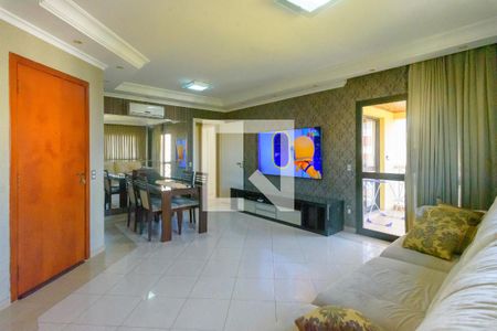 Sala de apartamento à venda com 4 quartos, 128m² em Jardim dos Oliveiras, Campinas