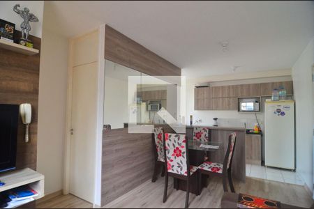 Sala de apartamento para alugar com 2 quartos, 42m² em Bairro Fátima, Canoas