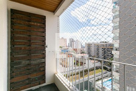 Varanda da Sala de apartamento para alugar com 2 quartos, 75m² em Chácara Santo Antônio (zona Leste), São Paulo