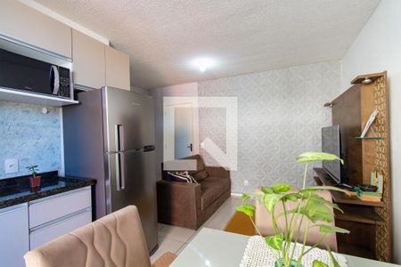 Sala / Cozinha de apartamento para alugar com 2 quartos, 47m² em Parque Olinda, Gravataí