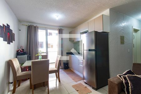 Sala / Cozinha de apartamento para alugar com 2 quartos, 47m² em Parque Olinda, Gravataí