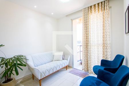 Sala de apartamento à venda com 3 quartos, 60m² em Jardim Cambui, Santo André
