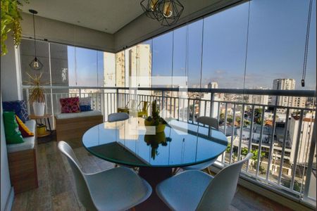 Varanda de apartamento à venda com 2 quartos, 68m² em Cambuci, São Paulo