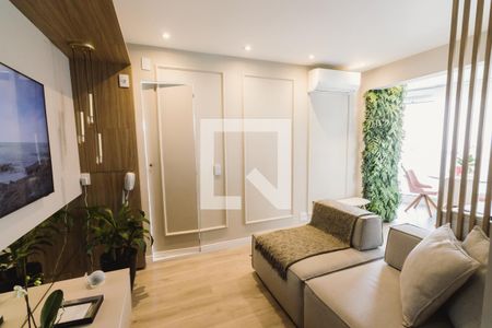 Sala de apartamento à venda com 1 quarto, 36m² em Barra Funda, São Paulo