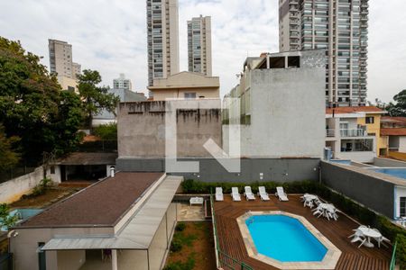 Vista da varanda da suíte de apartamento à venda com 3 quartos, 74m² em Chora Menino, São Paulo