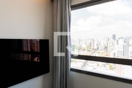 Sacada Sala de apartamento à venda com 1 quarto, 75m² em Perdizes, São Paulo
