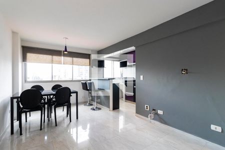 Sala de apartamento à venda com 1 quarto, 40m² em Vila Mariana, São Paulo