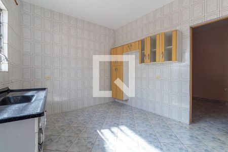 Cozinha de casa para alugar com 1 quarto, 40m² em Jardim Testae, Guarulhos