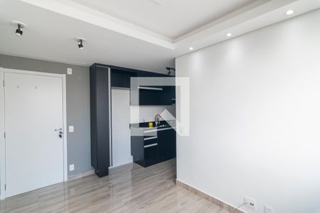 Sala de apartamento para alugar com 2 quartos, 36m² em Parque São Vicente, Santo André