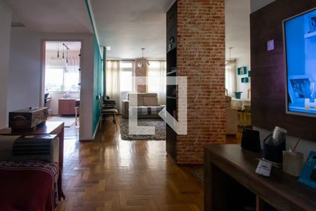 Sala de apartamento à venda com 3 quartos, 119m² em Farroupilha, Porto Alegre