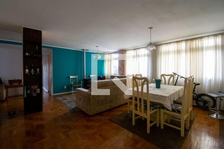 Sala de apartamento à venda com 3 quartos, 119m² em Farroupilha, Porto Alegre