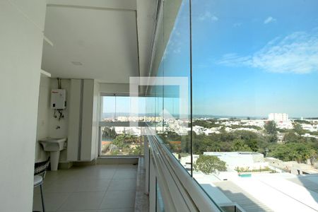 Varanda de apartamento para alugar com 1 quarto, 47m² em Parque Campolim, Sorocaba