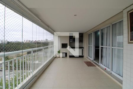 Varanda de apartamento à venda com 4 quartos, 136m² em Jurubatuba, São Paulo