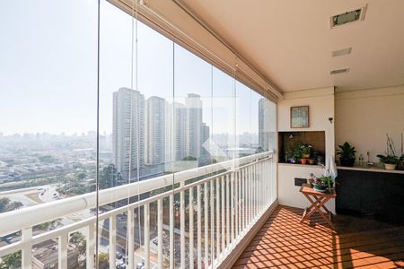 Varanda de apartamento para alugar com 3 quartos, 123m² em Centro, São Bernardo do Campo