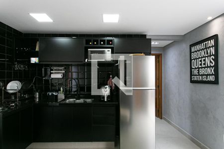Cozinha de kitnet/studio à venda com 1 quarto, 72m² em Chácara Califórnia, São Paulo