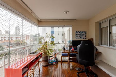 Varanda gourmet de apartamento à venda com 2 quartos, 103m² em Vila Brasílio Machado, São Paulo