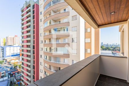 Varanda da Sala/Suite de apartamento à venda com 3 quartos, 110m² em Vila Santa Teresa, Santo André