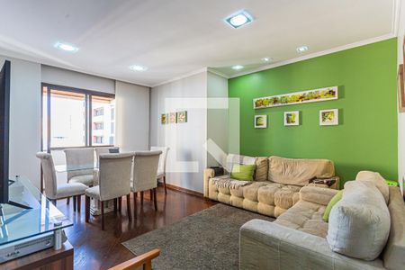 Sala de apartamento à venda com 3 quartos, 110m² em Vila Santa Teresa, Santo André