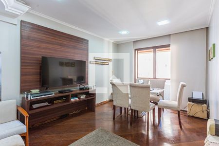 Sala de apartamento à venda com 3 quartos, 110m² em Vila Santa Teresa, Santo André