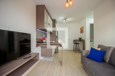 Sala de apartamento para alugar com 1 quarto, 34m² em Vila Mariana, São Paulo