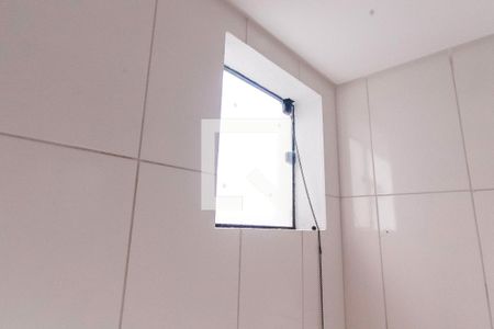 Banheiro de kitnet/studio à venda com 1 quarto, 27m² em Vila Cleonice, São Paulo