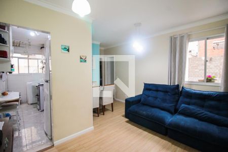 Sala de apartamento à venda com 2 quartos, 50m² em Vila Carmosina, São Paulo