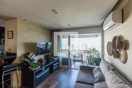Sala de TV de apartamento para alugar com 1 quarto, 51m² em Alphaville Conde Ii, Barueri