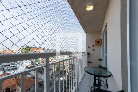 Varanda de apartamento à venda com 1 quarto, 28m² em Vila Alpina, São Paulo