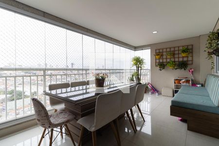Varanda da Sala de apartamento para alugar com 2 quartos, 94m² em Vila Nair, São Paulo