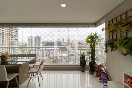 Vista da Sala de apartamento para alugar com 2 quartos, 94m² em Vila Nair, São Paulo