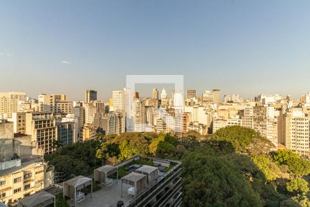 Vista do Studio de kitnet/studio para alugar com 1 quarto, 39m² em República, São Paulo