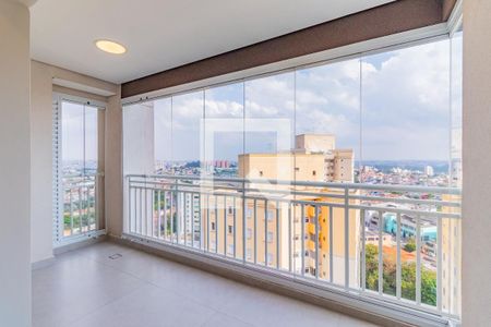 Varanda da Sala de apartamento para alugar com 2 quartos, 60m² em Jardim Umuarama, São Paulo