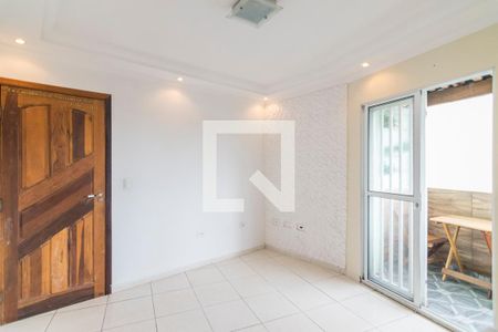 Sala de apartamento para alugar com 2 quartos, 58m² em Vila Valparaíso, Santo André