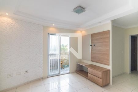 Sala de apartamento para alugar com 2 quartos, 58m² em Vila Valparaíso, Santo André