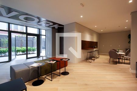 Apartamento para alugar com 26m², 1 quarto e sem vaga Apartamento para alugar com 26m², 1 quarto e sem vagaÁrea comum - Sala de Reunião