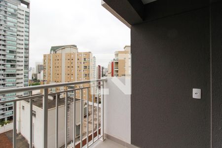 Varanda de apartamento para alugar com 1 quarto, 26m² em Vila Nova Conceição, São Paulo