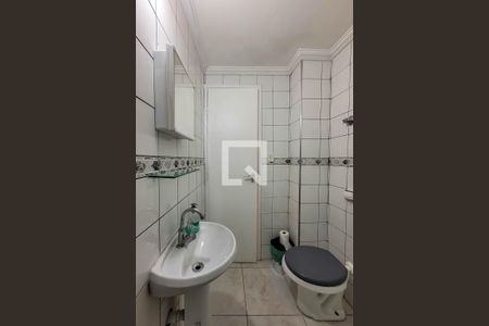 Banheiro Suíte/area de servico de apartamento à venda com 1 quarto, 34m² em Aclimação, São Paulo