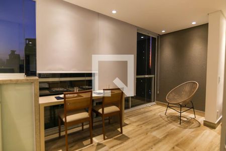 Sala de Jantar de apartamento para alugar com 1 quarto, 35m² em Real Parque, São Paulo