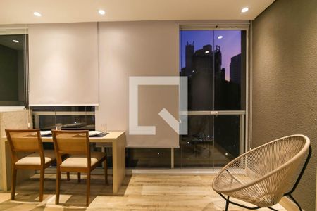 Sala de Jantar de apartamento para alugar com 1 quarto, 35m² em Real Parque, São Paulo