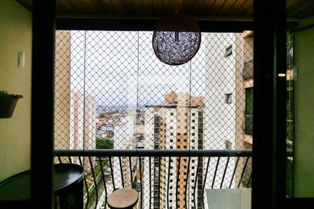 Varanda da Sala de apartamento para alugar com 2 quartos, 63m² em Parque Taboão, Taboão da Serra