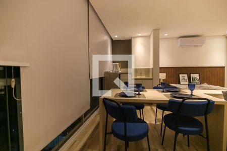 Sala de Jantar de apartamento para alugar com 1 quarto, 35m² em Real Parque, São Paulo