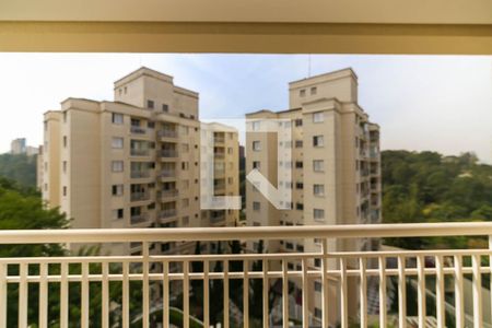 Vista da Sala de apartamento para alugar com 1 quarto, 39m² em Panamby, São Paulo