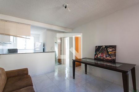 Sala de apartamento para alugar com 2 quartos, 47m² em Jardim Europa, Uberlândia