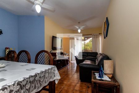 Sala de apartamento para alugar com 2 quartos, 98m² em Jardim Virginia, Guarujá