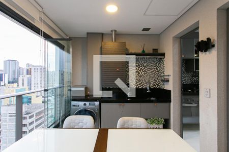 Varanda de apartamento para alugar com 1 quarto, 38m² em Aclimação, São Paulo